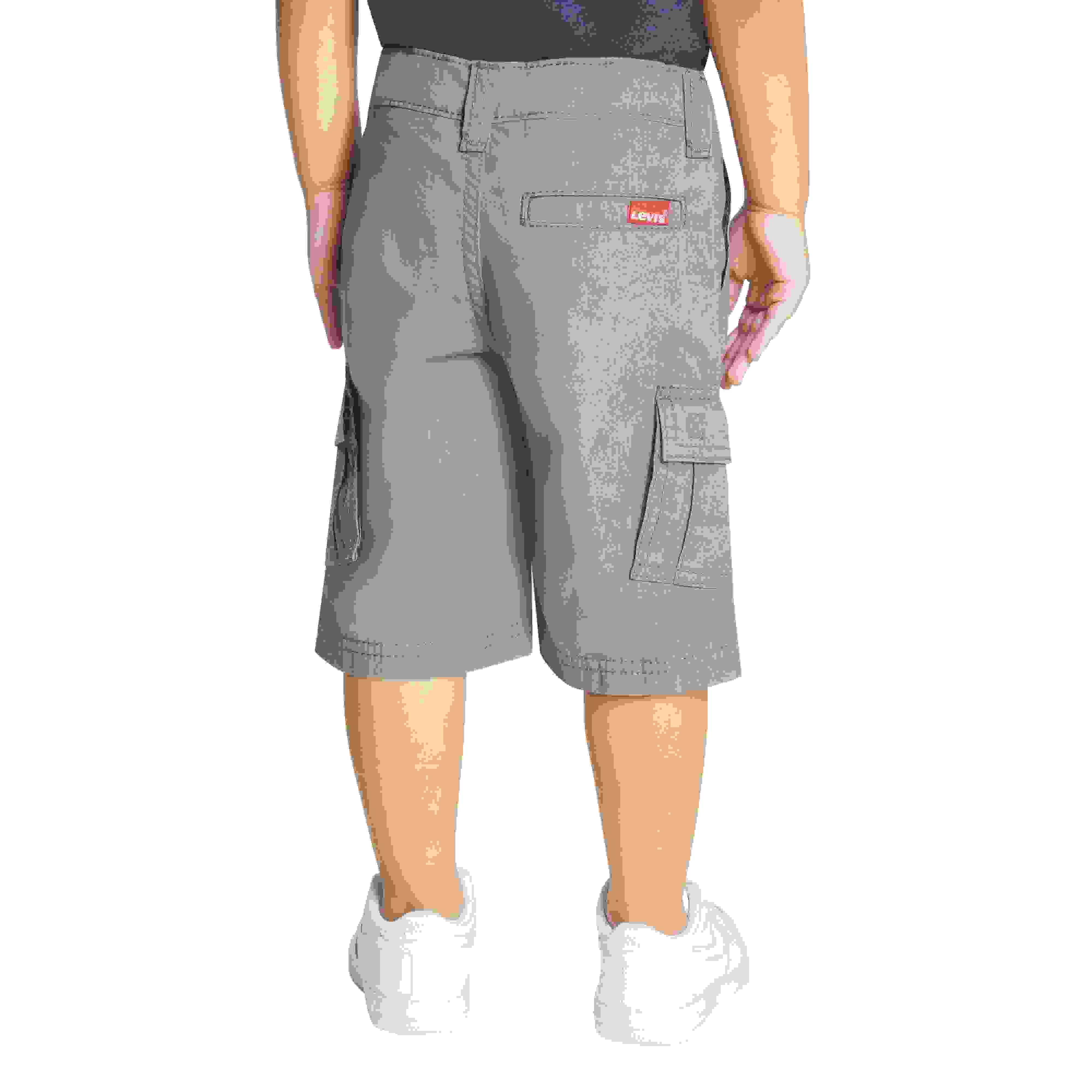 Levi's Red Tab Relaxed Toddler Boys' Grey Cargo Shorts